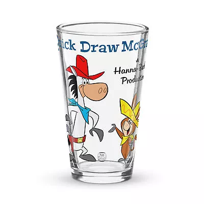 Hanna-barbera Quick Draw Mcgraw And Baba Looey Drinking Glass! In Color! • $17