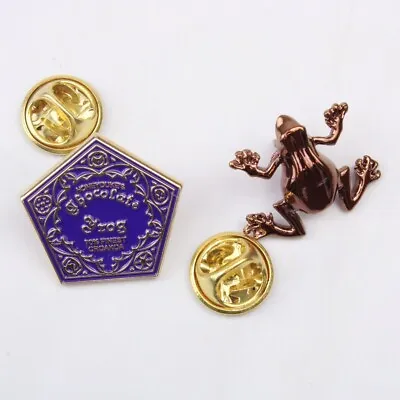 Chocolate Frog (Harry Potter) Enamel Pin Set 2-Pack • $12.99