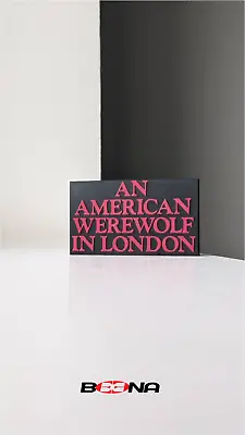 £13.58 • Buy Decorative AN AMERICAN WEREWOLF IN LONDON Self Standing Logo Display 