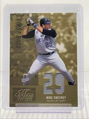 Mike Sweeney 2005 Leaf Century Collection Gold Patch /29 Q1920 • $1
