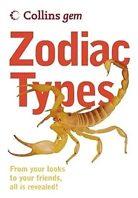 Zodiac Types (Collins Gem)  Used; Good Book • £2.65