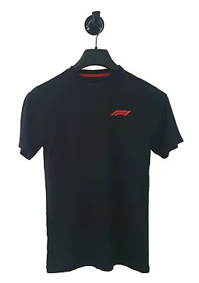 F1 Formula One Logo T Shirt S 36  Black Red  Base Layer  Official Merchandise  • £15