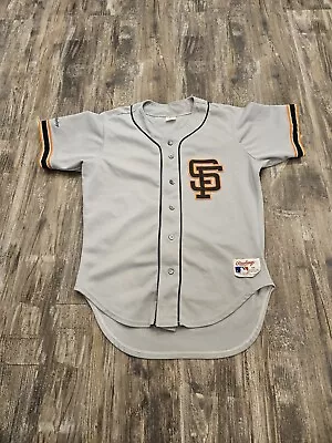 VTG 1980's 1990's Rawlings San Francisco Giants Button Up Baseball Jersey Sz 44 • $41