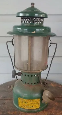 American Gas Machine Con Us 1945 Lantern Single Mantle Coleman Globe • $149.99