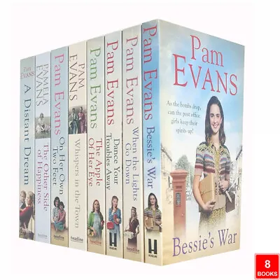 £19.18 • Buy Pamela Evans Collection 8 Books Set Bessies War, When The Lights Go Down 