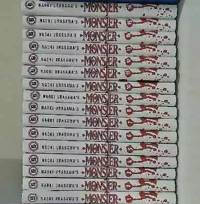 Monster By Naoki Urasawa Vol 1-18 (END) English Manga Version Comic - Fast Ship • $199.90