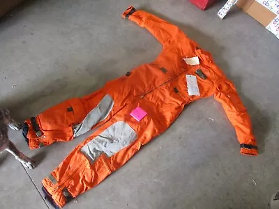 NOS Mustang Aviation Survival Flight Suit Med-Reg *Cold-Floation-Fire* MAC100 • $125