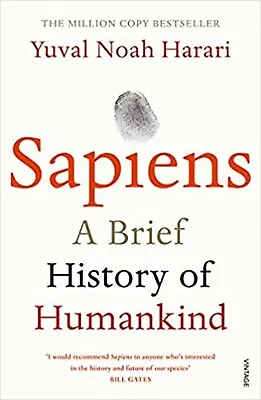 $39.41 • Buy SAPIENS: A BRIEF HISTORY OF HUMANKIND By YUVAL NOAH HARARI (ENGLISH) - BOOK