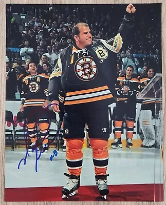 Mark Recchi Signed 8x10 Photo Hockey NHL Boston Bruins HOF 2017 LEGEND RAD • $35.99