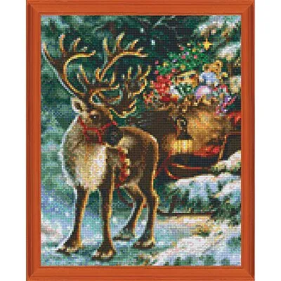 PixelHobby Reindeer Kit & Frame Mosaic Art Kit • $99.98