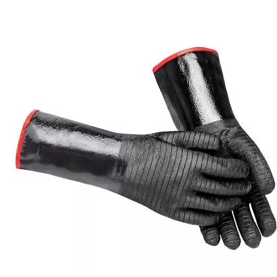 BBQ Gloves Heat Oven Grill Non-Slip Resistant Waterproof Kitchen Cooking Gloves • $31.85