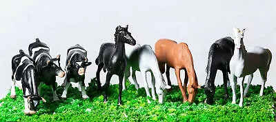 Rock Island Hobby RIH061301 O Scale 8 Pre-Painted Cows And Horses • $19.95