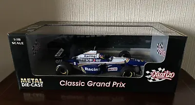 Quartzo 1/18 Williams FW18 1st 1996 Grand Prix Of Europe J. Villeneuve • £134.99