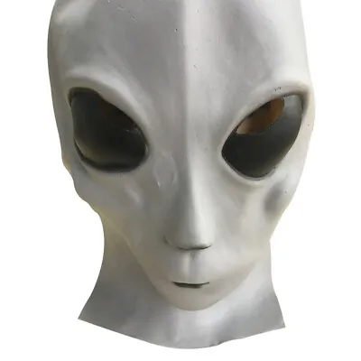 UFO ET Halloween Cosplay Mask Soft Latex Helmet 3D Masks Props • $20.83