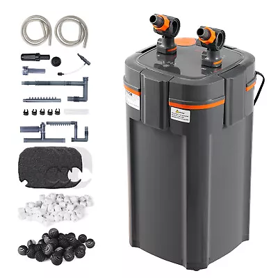 VEVOR 100 Gallon Aquarium Canister Filter 9w UV Sterilizer 317GPH Fish Tank • $74.99