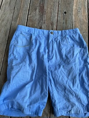 $15 • Buy Puma Blue Lightweight Golf Shorts Men's W30