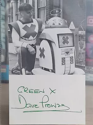  Dave Prowse  Signed Green Cross Code Man Very Rare Indeed Played Darth Vader  • £85