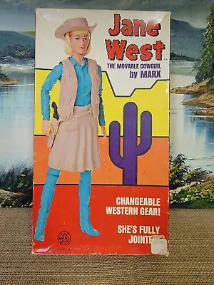 Marx Johnny West Series Jane West Near Complete With 6th Edition Box • $125