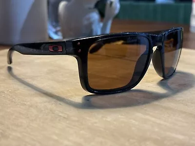 Oakley OO9417-0859 Holbrook XL Square Polarized Sunglasses - Black/brown #182 • $70