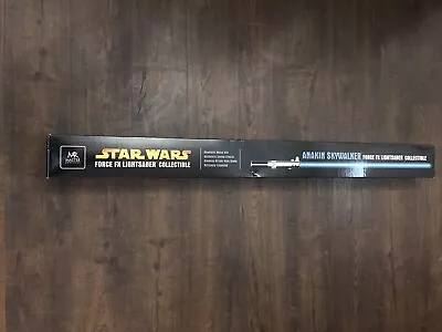 Master Replicas Star Wars Anakin Skywalker FX Lightsaber Still Factory Sealed • $200