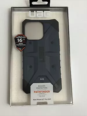 UAG Pathfinder Series Case For Apple IPhone 13 Pro - Mallard Blue/Black • $14.98