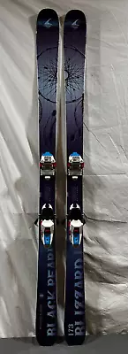 Blizzard Black Pearl 173cm 125-88-110 Rocker Skis Marker Squire Bindings CLEAN • $239.95