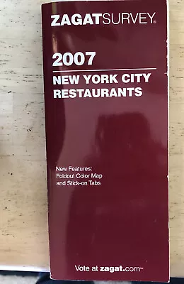 2007Zagat Survey: New York City Restaurants Ser.: Zagat Survey: New York City... • $5