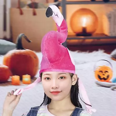 Flamingo Hat Cute Dress Up Hat Novelty Hats For Birthday Carnival Masquerade • $12.24