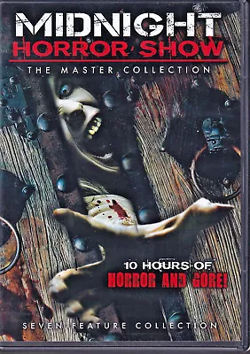 MIDNIGHT HORROR SHOW: The Master Collection (DVD 2013 2-Disc Set) (J) • $10