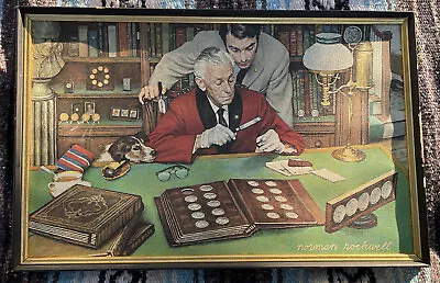 Norman Rockwell Printing (The Collector￼) • $8444