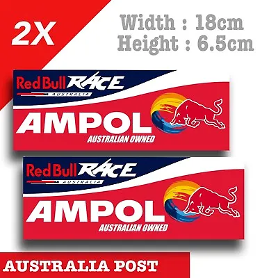 Red Bull Race  Australia AMPOL Logo AMPOL RACE Australia  Sticker • $8