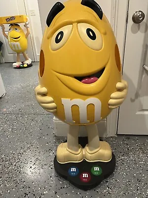 M&M Yellow Candy Store Display 40  Tall  • $321