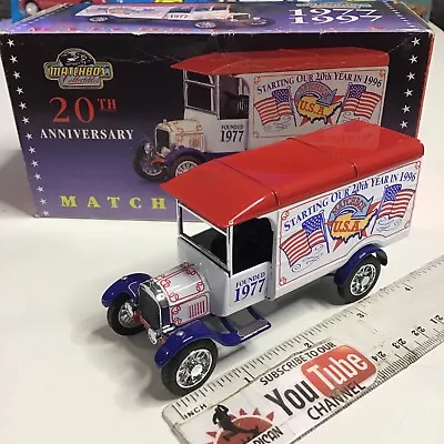 Yy39 Matchbox Collectibles 1926 Ford Model Tt Van Us 20th Anniversary Model 1/43 • $12.95