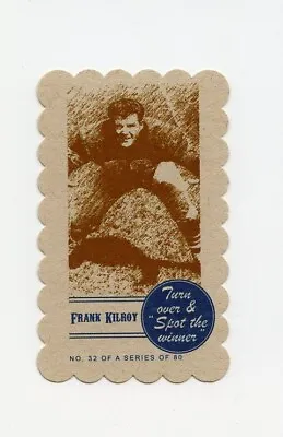 #TN24291 FRANK KILROY Spot The Winner ERROR Back Card • $9.95