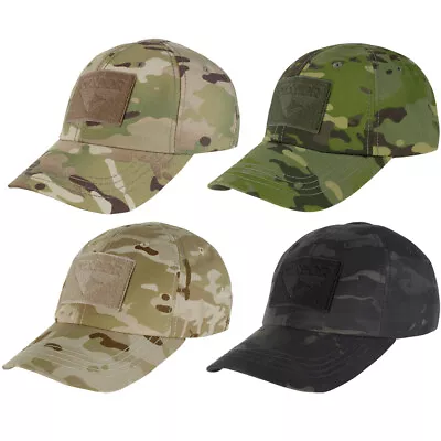 Condor Tactical Operator Adjustable Baseball Cap W/ Hook & Loop Panels Multicam • $17.95