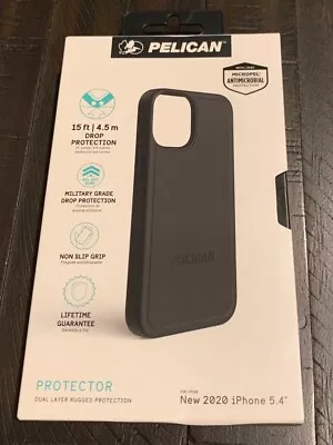 Pelican Protector Series Case For IPhone 12 Mini 5.4  - Black - NEW  • $7.99