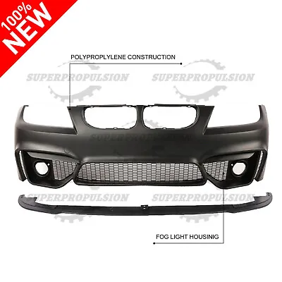 F80 M4 Style Look Front Bumper  For  BMW 3 Series E90 4DR 2008-2011 • $440.61