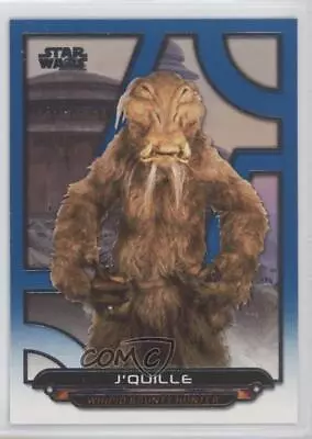 2018 Topps Star Wars Galactic Files Reborn Blue J'Quille #ROTJ-29 00od • £1.35