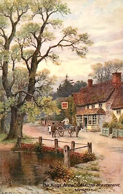 £6.50 • Buy The Kings Arms Charlton Horethorne Somerset Ar Quinton Tuck Coaching Inn Oilette