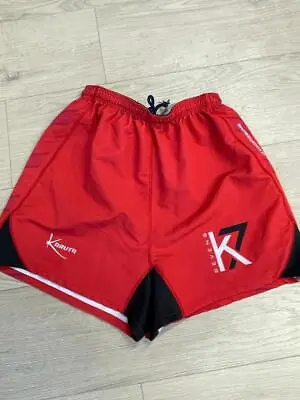 LSR39116 Mens Super Series Karuta Rugby 7's Match Shorts (Red) - Small • £7.99