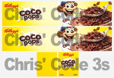 Code 3 Adhesive Vinyl Trailer Decal - Kellogg's Coco Pops - 1/50 1/76 1/148 • $14.89
