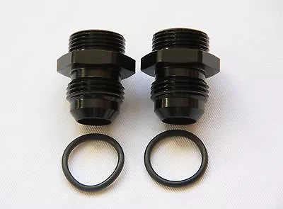  M22-8AN 8 Oil Cooler Adapter With O-ring (X2) • $14.99