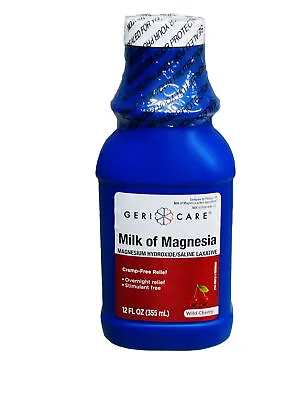 Geri Care Milk Of Magnesia WILD CHERRY 12oz • $8.88