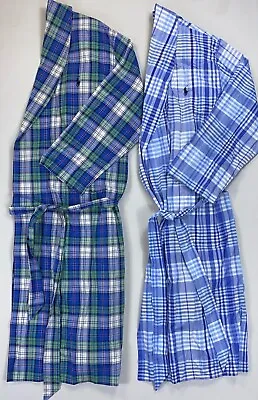Men's Polo Ralph Lauren Sleepwear Cotton Robe • $49.99