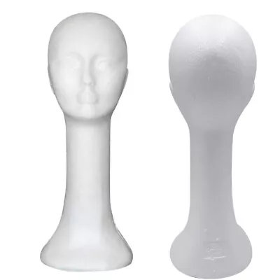 Head Display Stand ModelAbstract Long Neck Foam Female Mannequin • $12.28