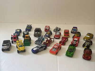 Die-cast Car Mixed Lot: 25 Hot Wheels Matchbox & Other Brands (Vintage & New) • $15.99