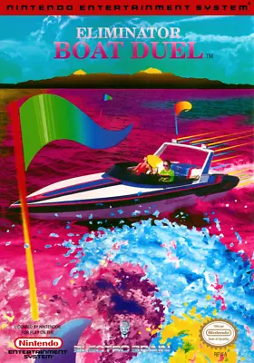 Eliminator Boat Duel NES Nintendo 4X6 Inch Magnet Video Game Fridge Magnet • $9.99