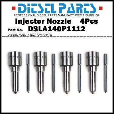 4x Fuel Injector Nozzle 0433175325 DSLA140P1112 For Ford Ranger 2.8d 0432193532 • $36.99