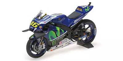 Minichamps 122163046 YAMAHA YZR-M1 MOVISTAR VALENTINO ROSSI MOTOGP 2016 1:12 • $109.31