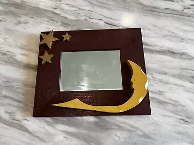 Handmade Decorative Mirror With Moon And Stars • $15